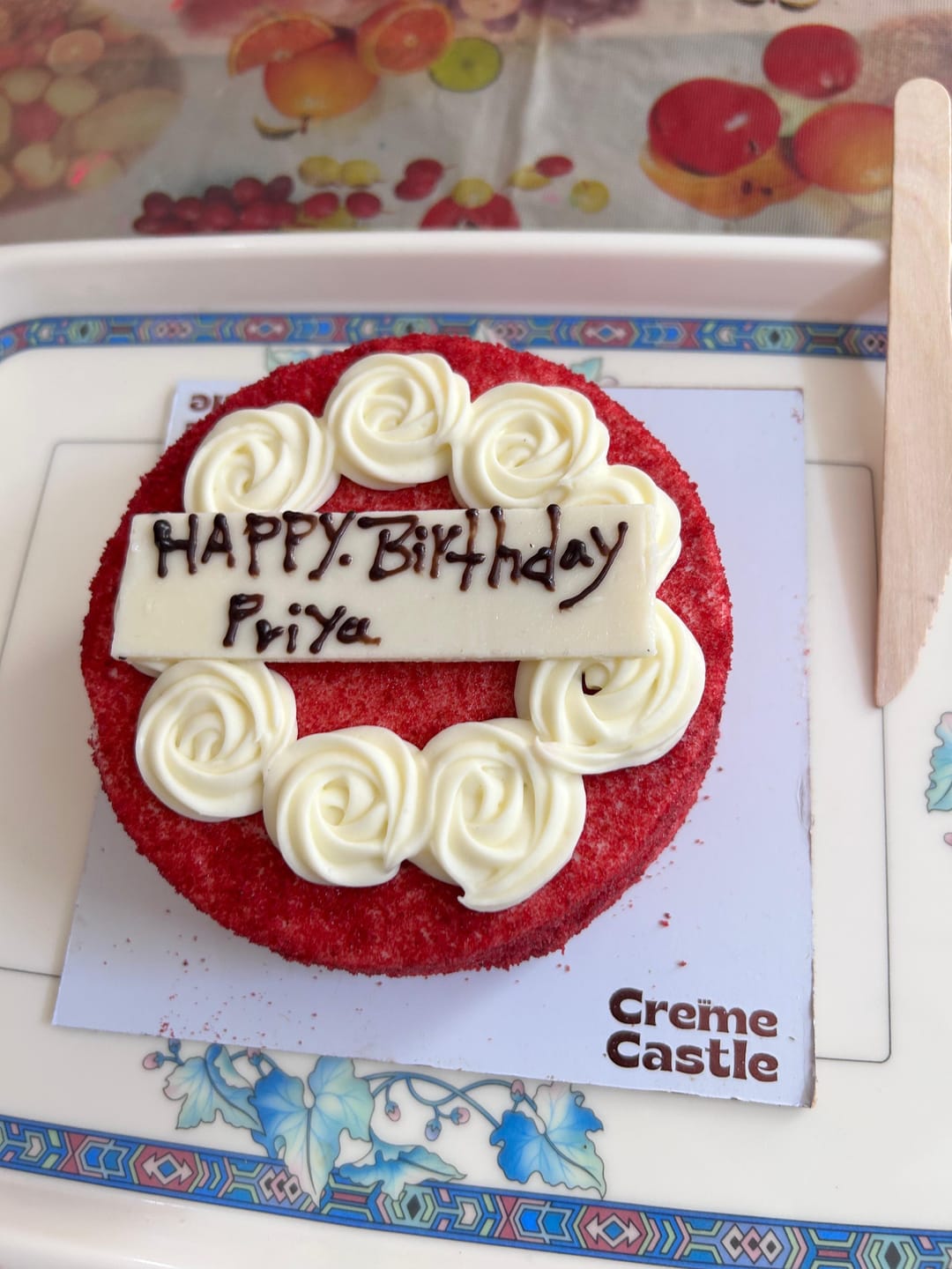 Customer photo review of Red Velvet