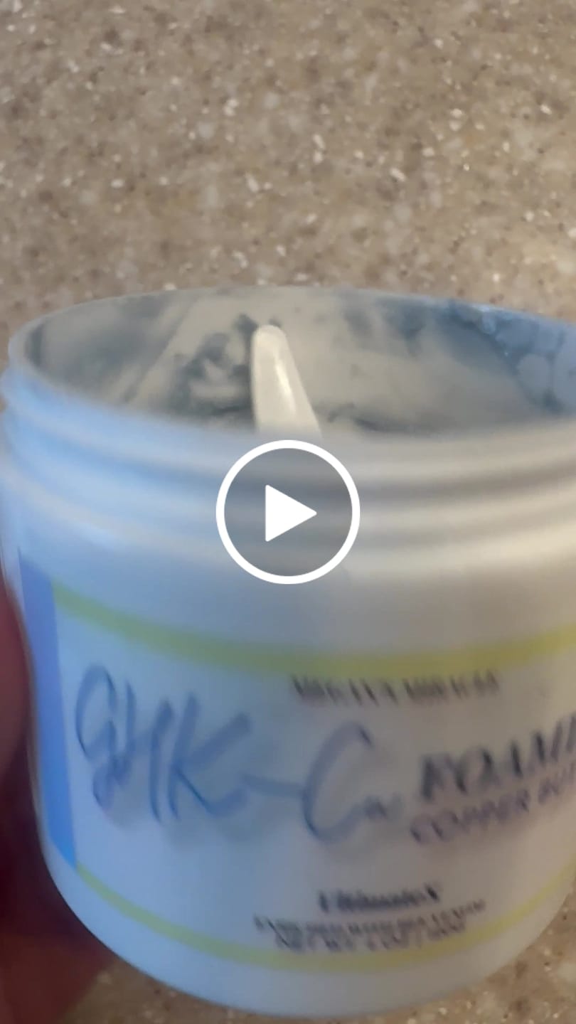 Customer video review of Custom Order: Foaming Copper Butter