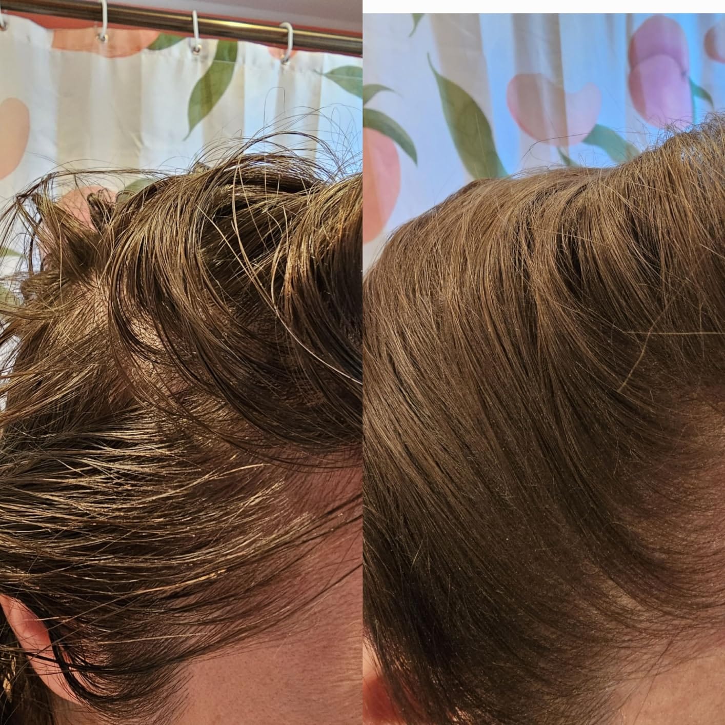 Customer photo review of Dry Shampoo Powder (Non-Aerosol Spray) | Natural & Organic | Made in USA
