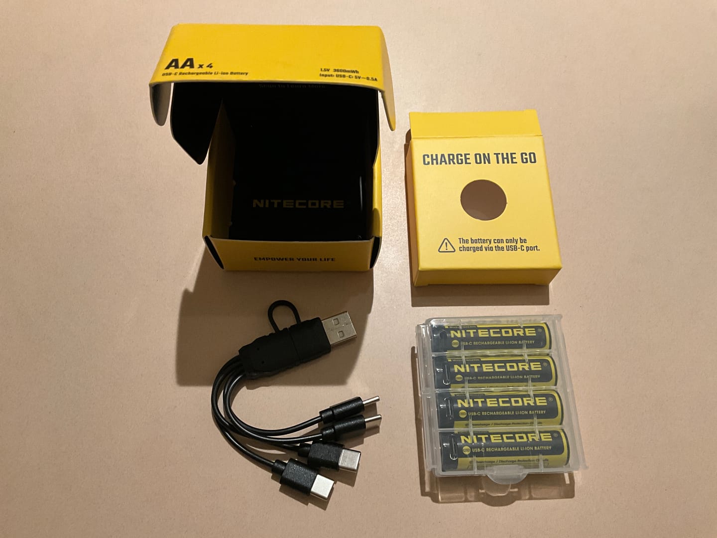 Customer photo review of NH2400 4PC (AA - 2400mAh - 1.5V)