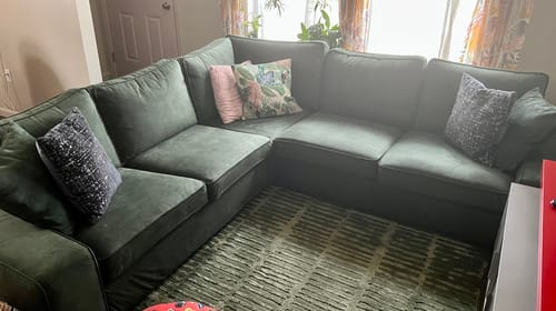 Customer photo review of KIVIK 4 Seat IKEA Corner Sofa Cover (2+2)