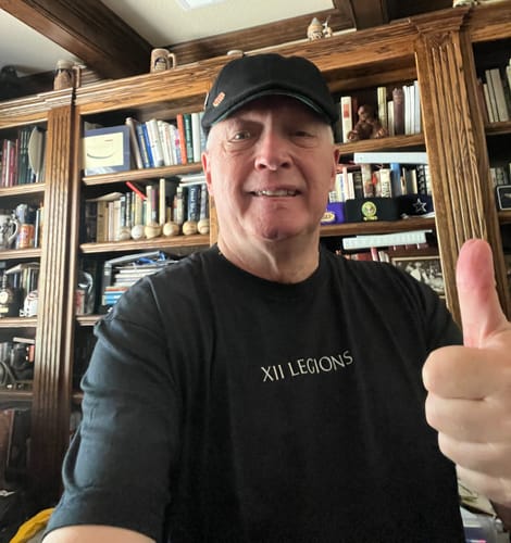 Customer photo review of PSALM 3:7 T-shirt