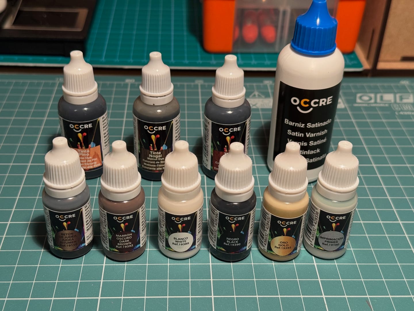 Customer photo review of Pack Pinturas Acrílicas Maqueta Polaris