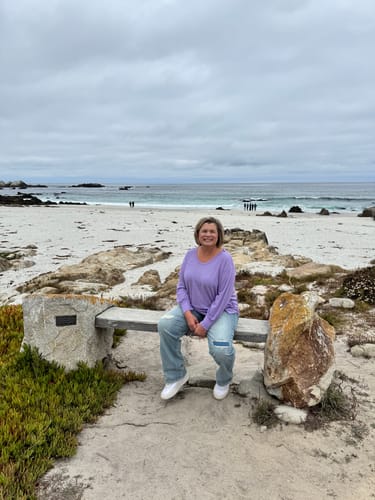 Customer photo review of Knee Deep - Judy Blue Patched Straight Leg Jean