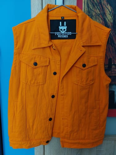 Customer photo review of The Orange-ion Of Sanity - Vest