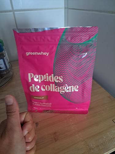 Customer photo review of Peptides de Collagène PEPTAN®