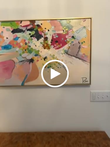 Customer review photo for Plaster Art Texture Painting #SG050