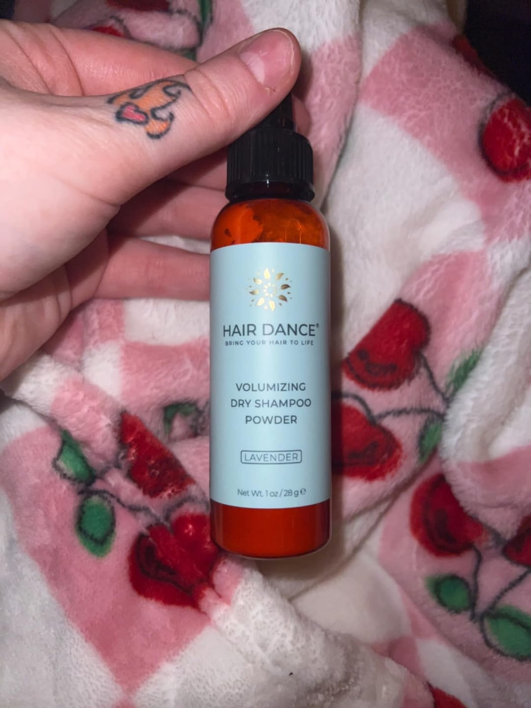 Customer photo review of Variety Pack - Dry Shampoo Powder | Natural & Organic Ingredients | Made in USA