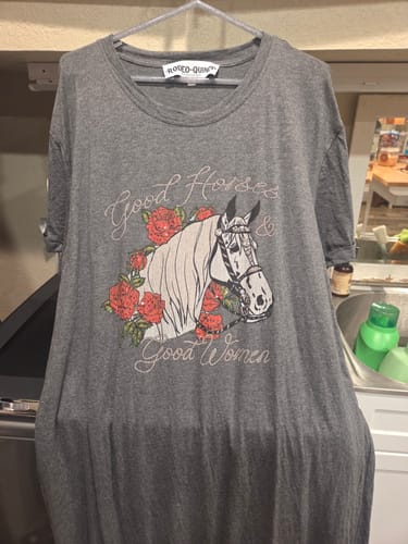 Customer photo review of Camarillo White Horses Dress