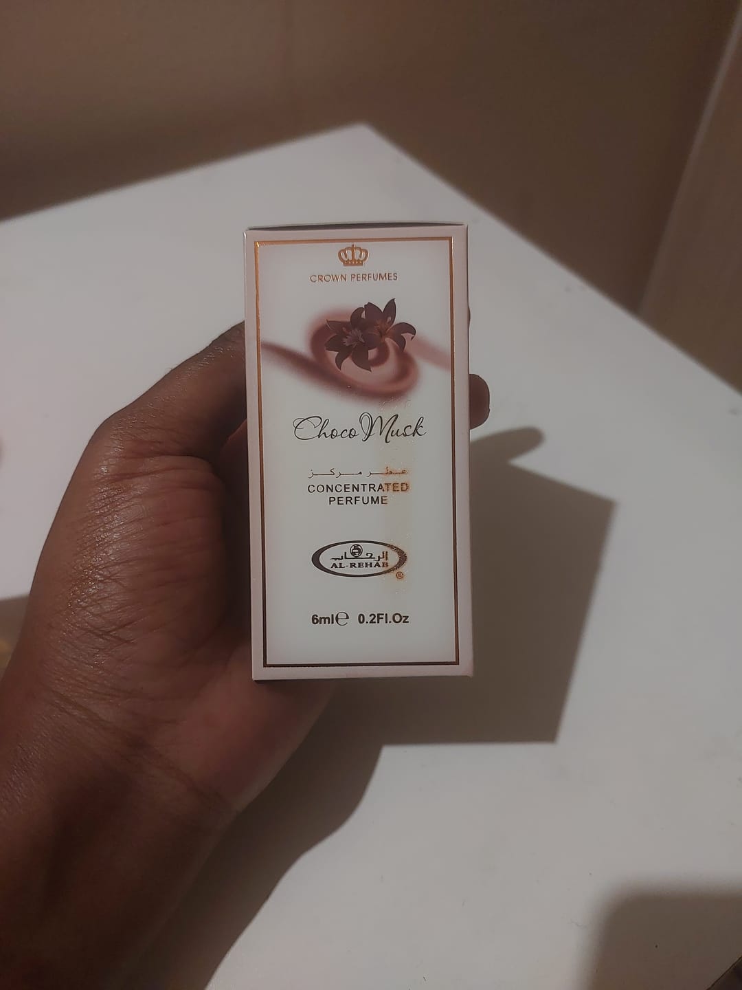 Customer photo review of Choco Musk Al-Rehab 6ml
