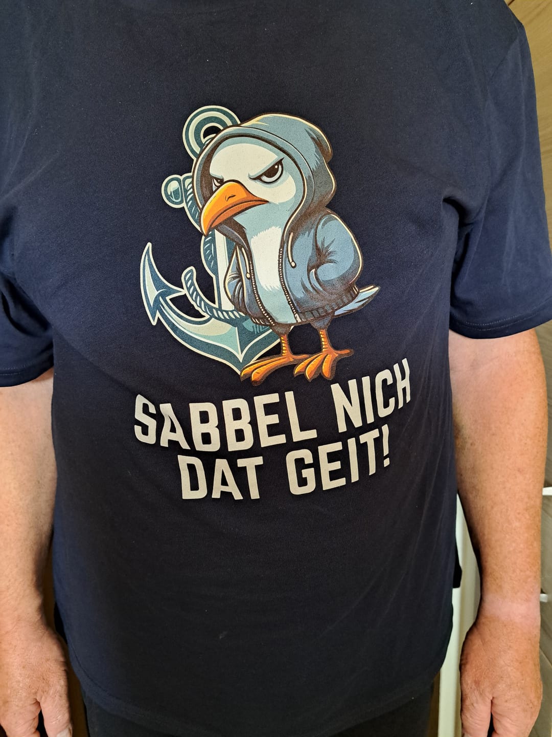 Customer photo review of Sabbel ich dat Geit 2 Premium T-Shirt