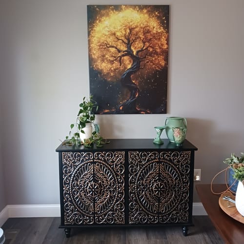 Gold Tree Of Life Wall Art — photo client