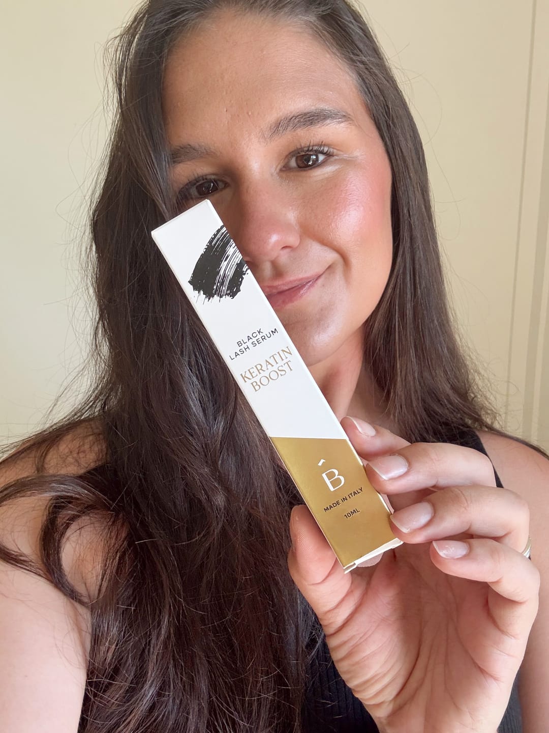 Customer photo review of Black Lash Serum