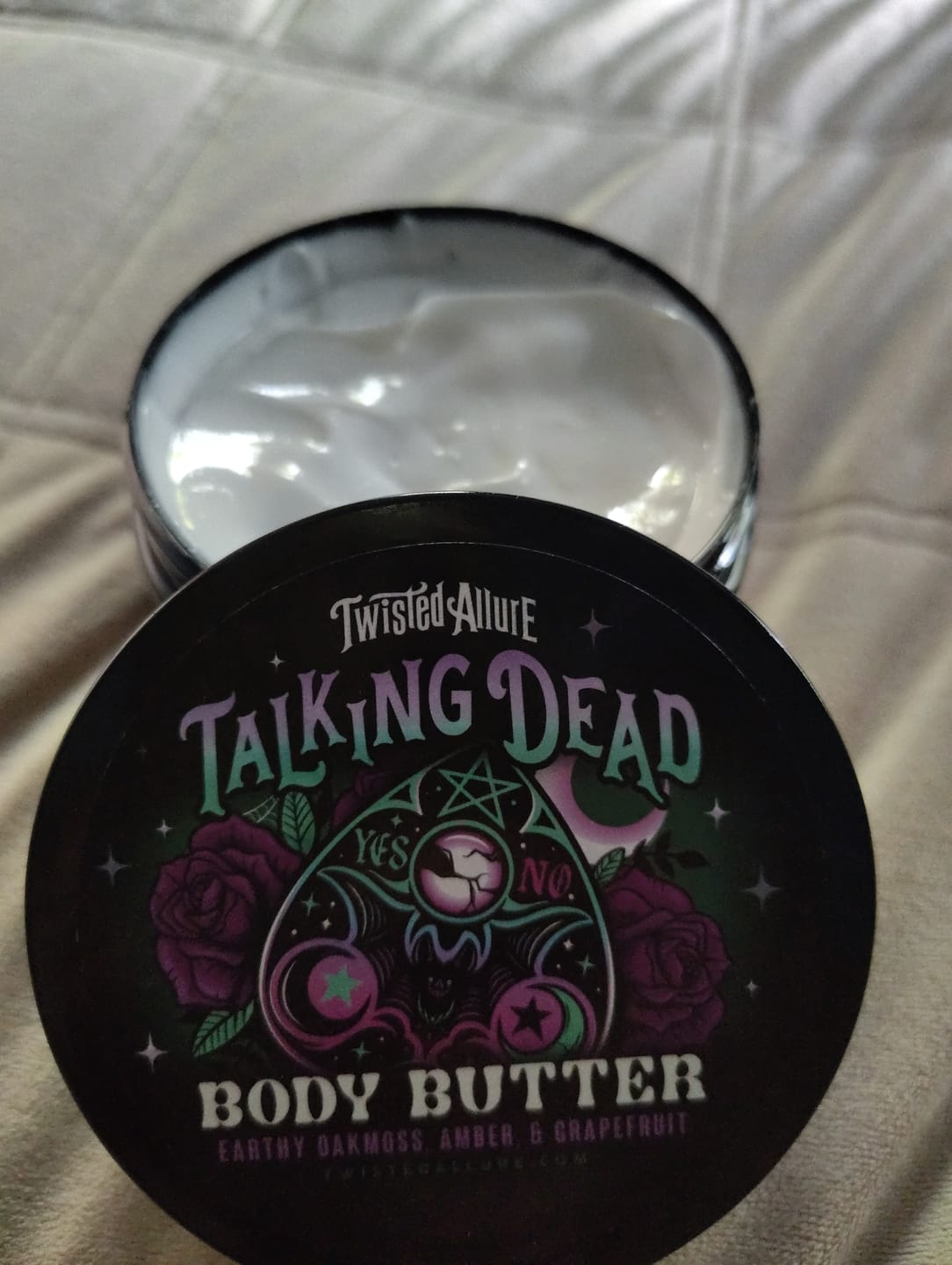 Customer photo review of Talking Dead Body Butter
