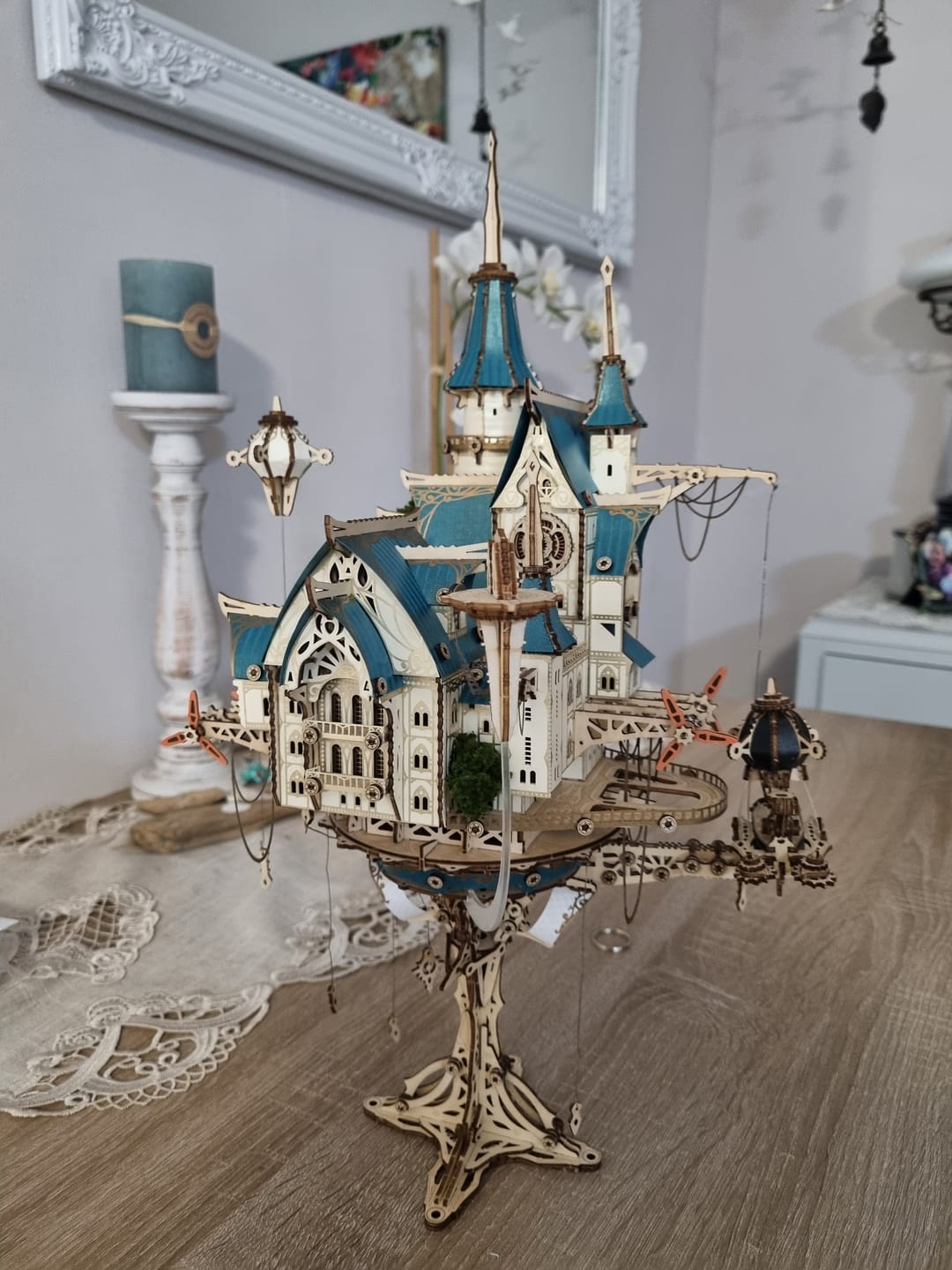 Customer photo review of Fantasy Steam Castle 3D Wooden Puzzle