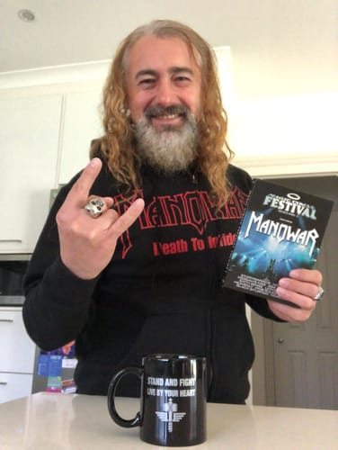 Customer photo review of Manowar DVD Magic Circle Festival 1