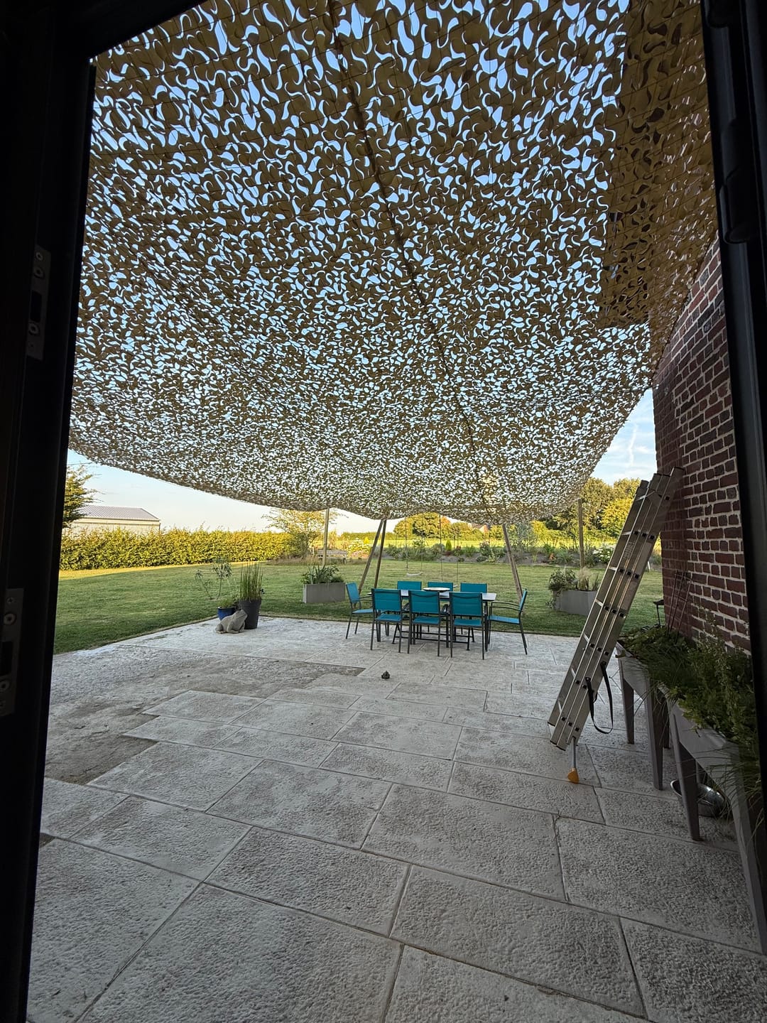 Customer photo review of Fixation pour filet de camouflage