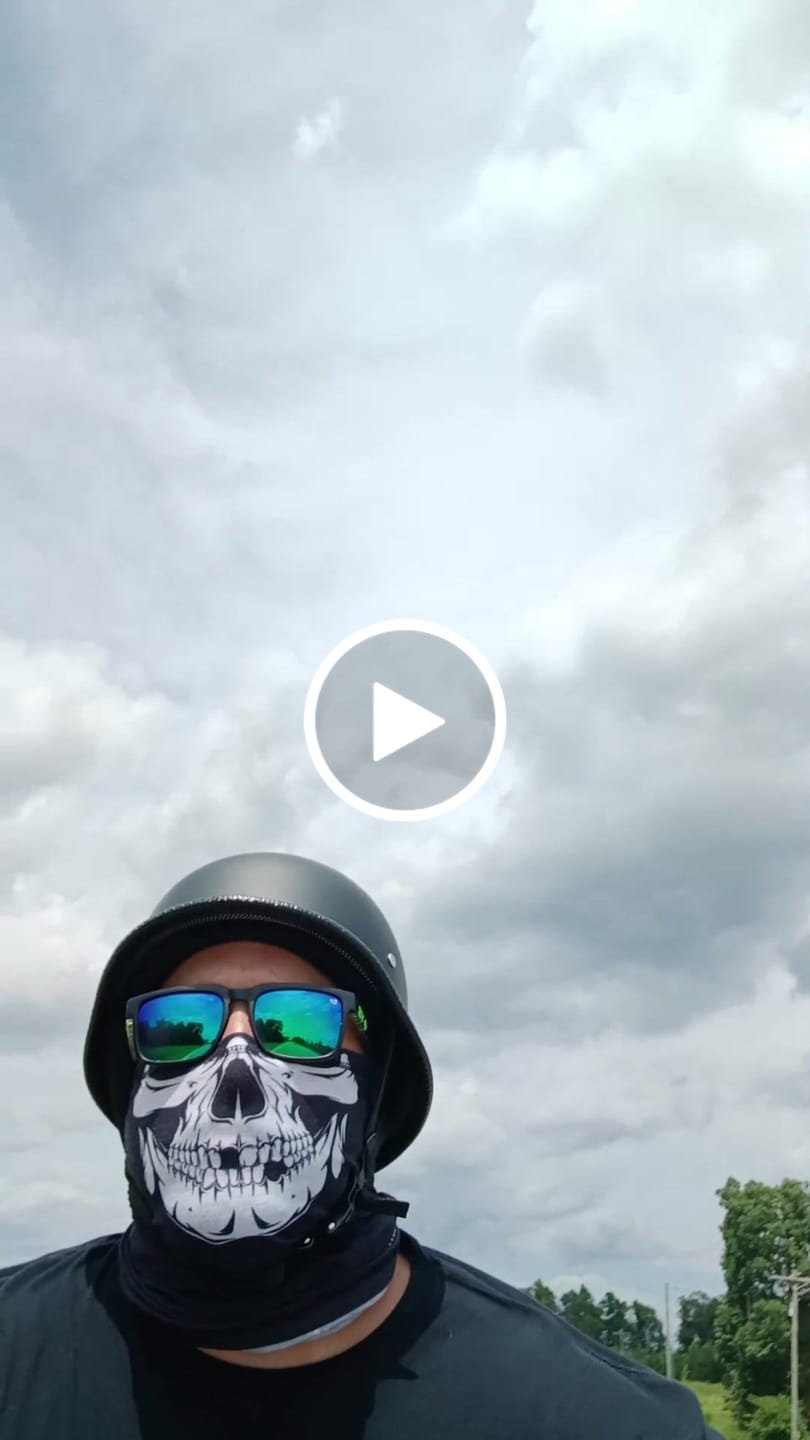 Customer video review of Mayan Style Half Helmet Lightweight Face German Style DOT Helmet - Matte Black