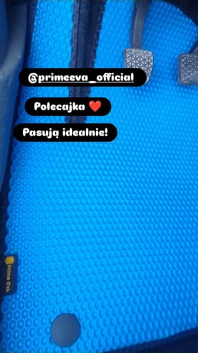 Customer photo review of Dywaniki samochodowe na zamówienie - Przód i tył