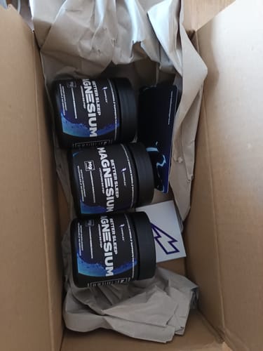 Zákaznická recenze s fotkou produktu Sleep Magnesium