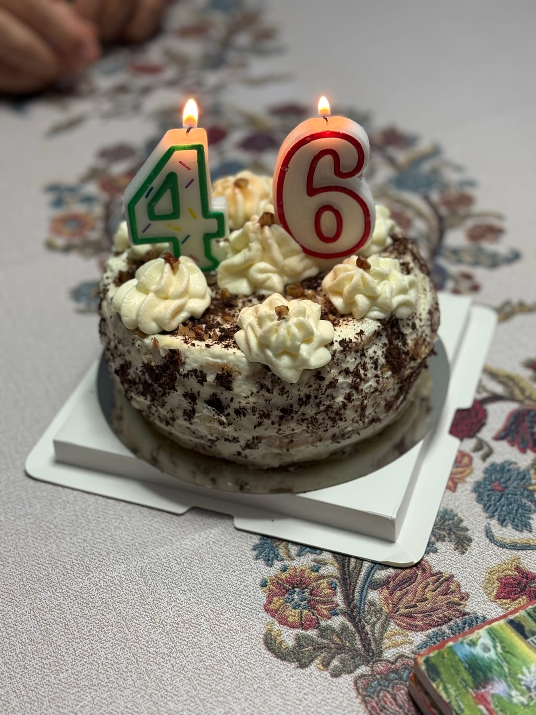 Customer photo review of Keto Buttercream Pecan Bliss Chaffle Cake
