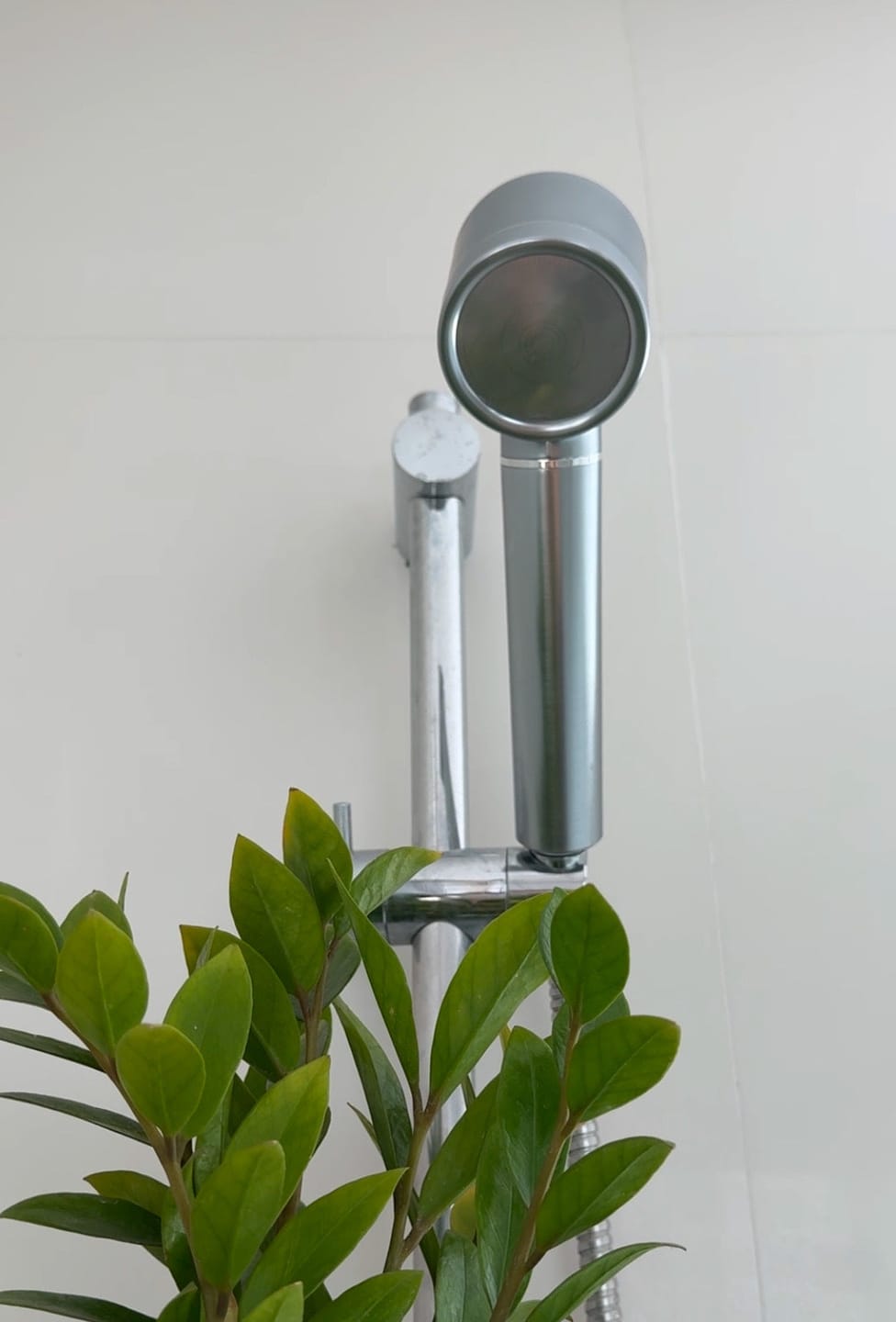 Customer photo review of Filtered Showerhead - Matte Black