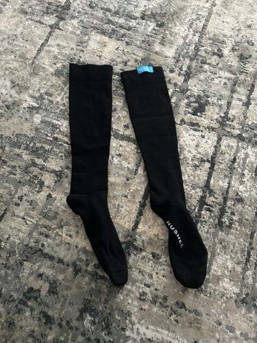 Customer photo review of Performance Eucalyptus Compression Socks