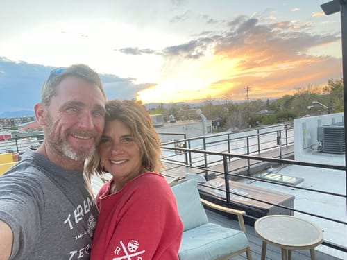 Customer photo review of ClitFit - Vibrating Cock Ring with Rose Clitoral Stimulator