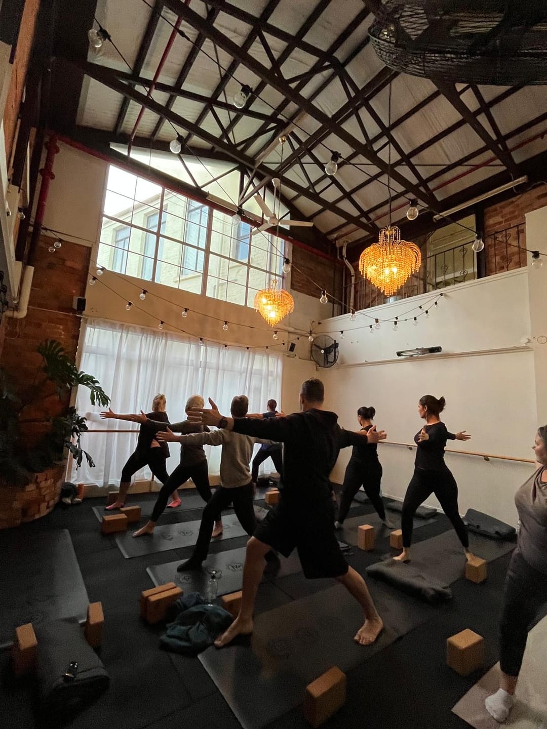 Customer photo review of Black Yoga Mat
