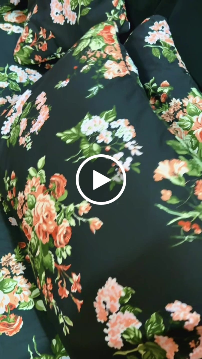 Customer video review of VERDANT summer comforter set- 7 pcs