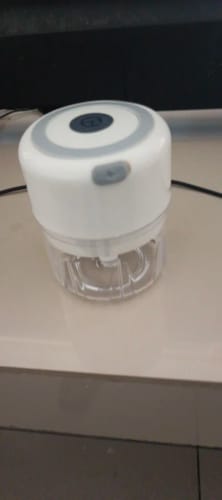 Customer photo review of USB Mini Electric Garlic Chopper Tool