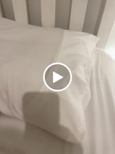 Customer video review of Microfiber Plain Bed Sheet Set with 2 Pillow cases