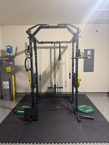 Customer photo review of K6-1.0 Home Gym Package