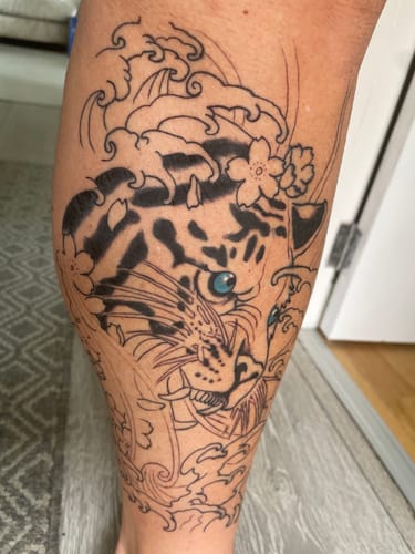 Customer photo review of TattooNumbx Numbing Cream