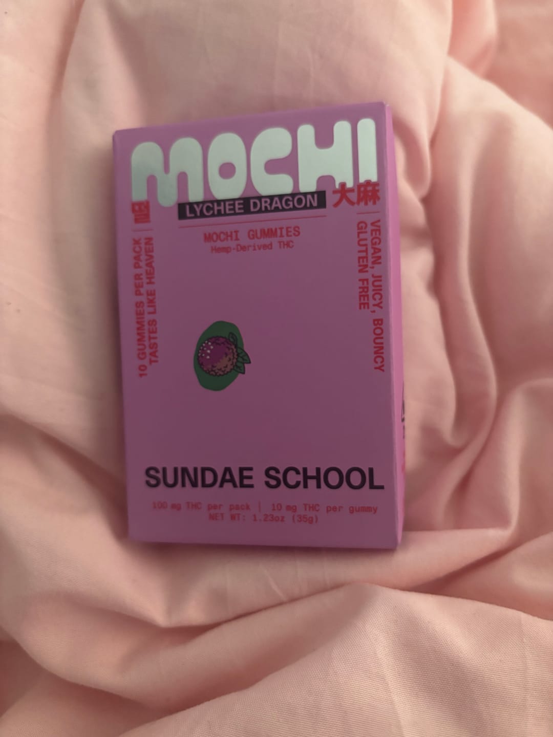 Customer photo review of Lychee Dragon (10mg)