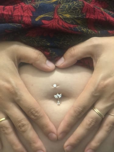 Customer photo review of Piercing Iris