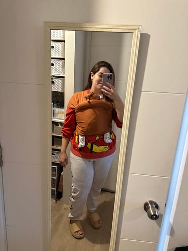 Customer photo review of Fular Semi Elástico – Neko Slings