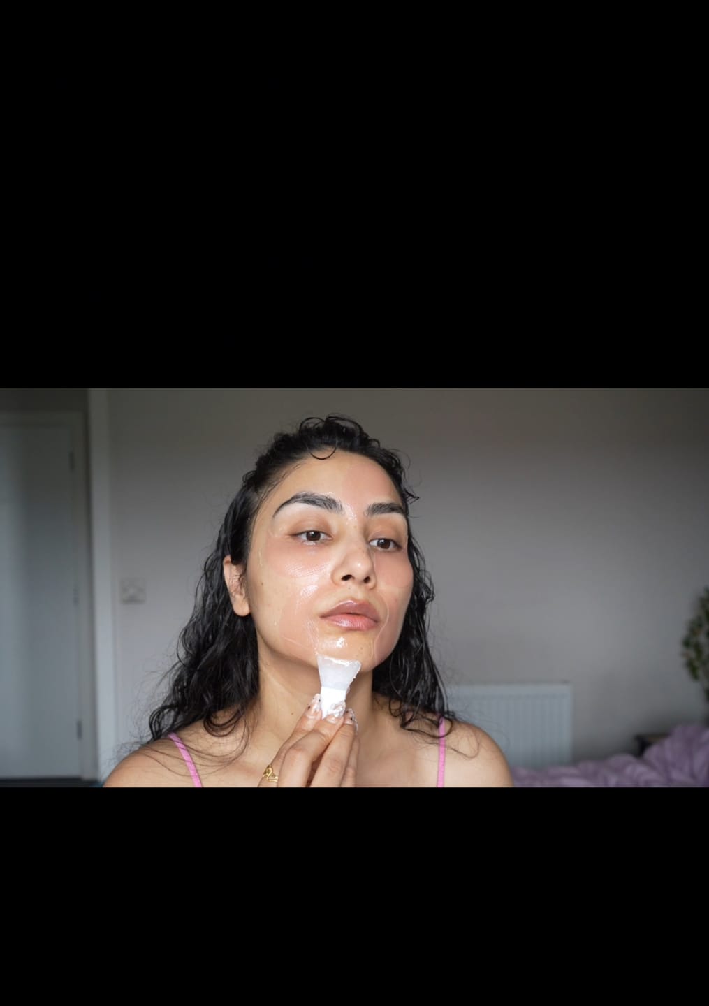 Customer photo review of PDRN collagen overnight mask Firming jelly