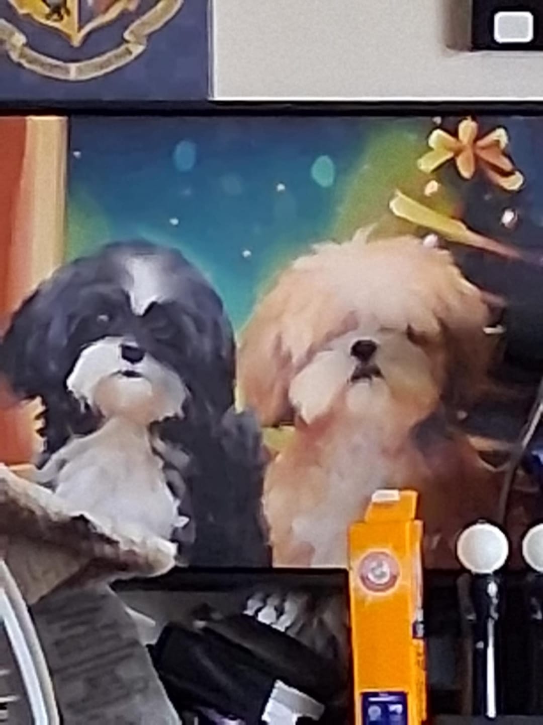 Customer photo review of Classic 2 Pet Portrait