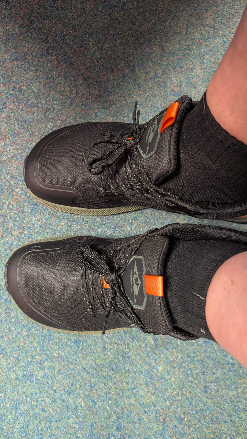 Customer photo review of Aurora - Wide Toe Sneakers