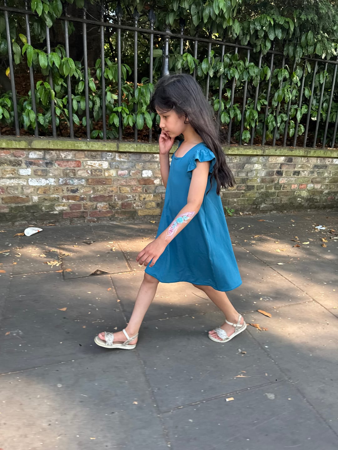 Customer photo review of Reversible Dress - Bouncing Butterfly