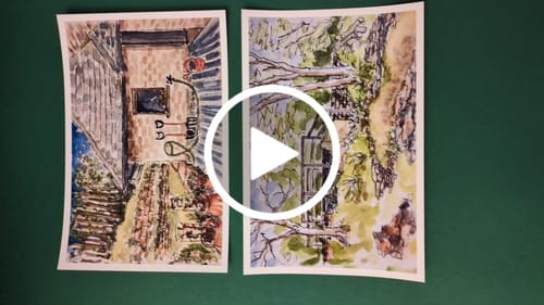 Customer video review of 6x9 Giclee Fine Art Prints