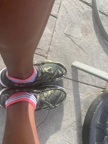 Customer photo review of SKŌNI Women's Golf Shoe Waterproof- Camo