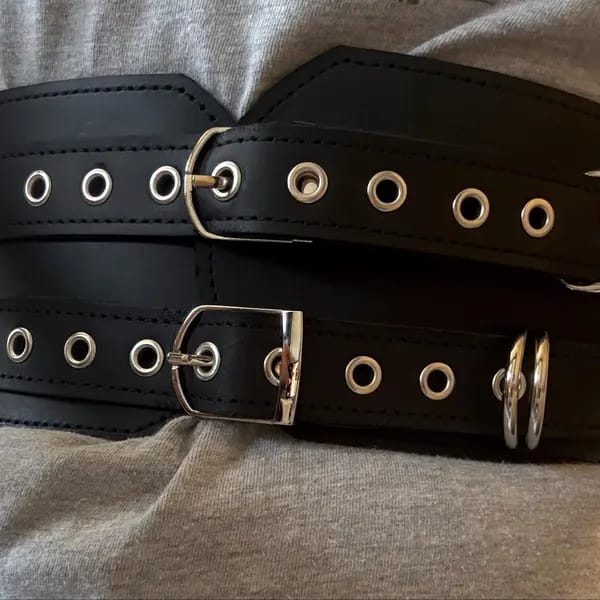 Customer photo review of Double Buckle Waist Belt
