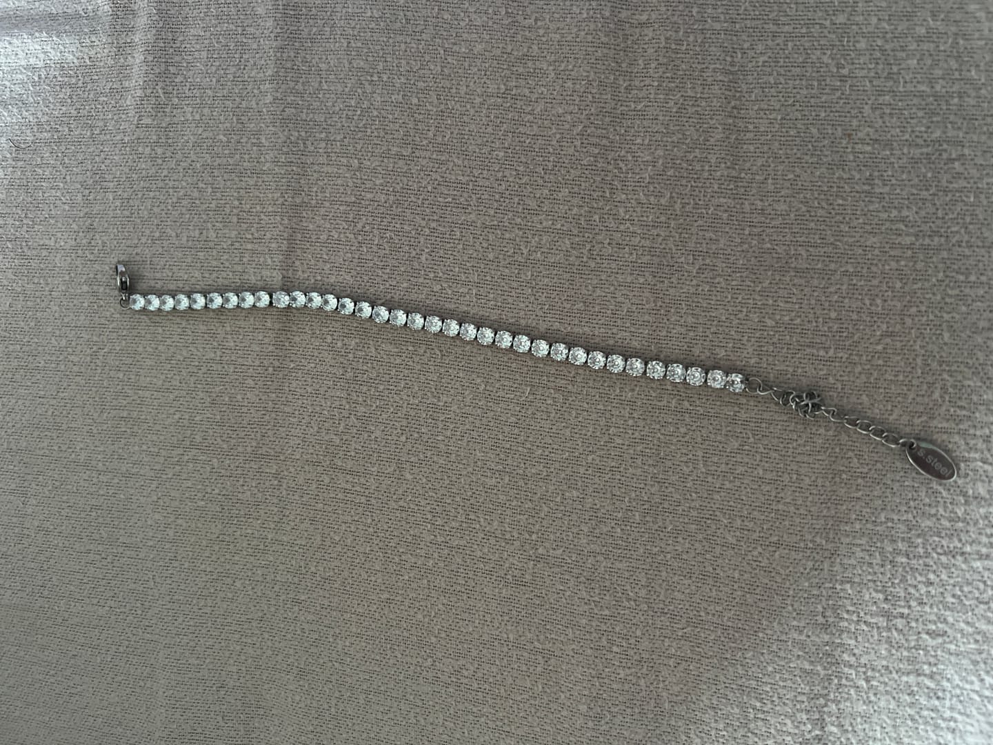Customer photo review of Hi-Life Tennis Armband 14K Vergoldet