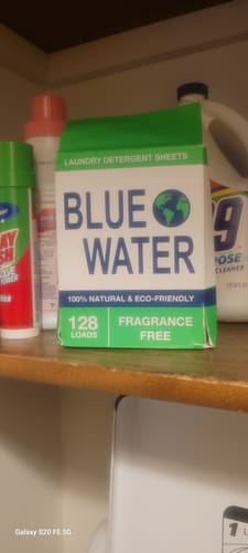 Customer photo review of Our Detergent Sheets