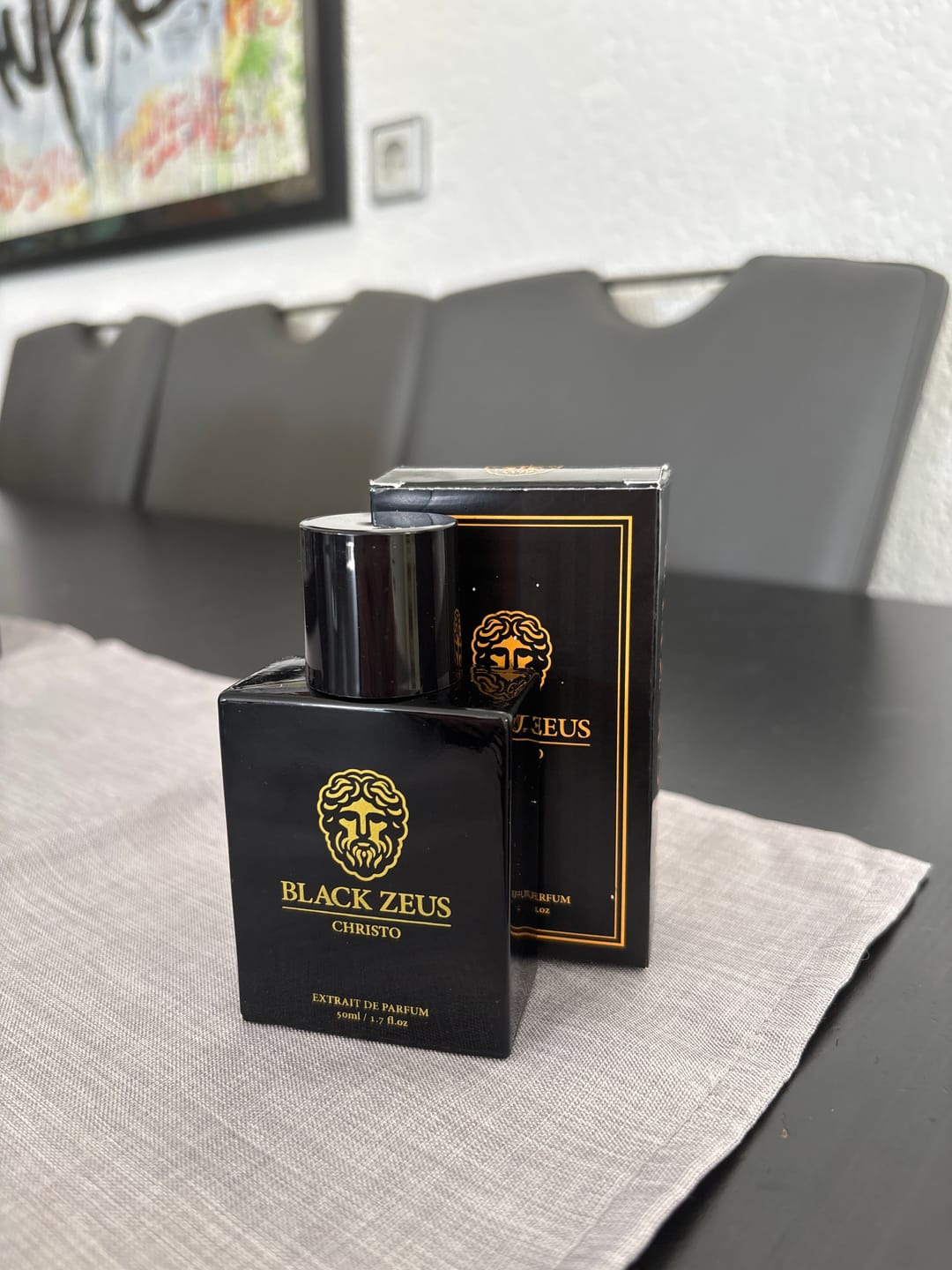Customer photo review of BLACK ZEUS -  Herren Parfum