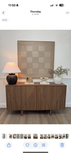 Customer review photo for Wabi-Sabi Wall Art #TX020
