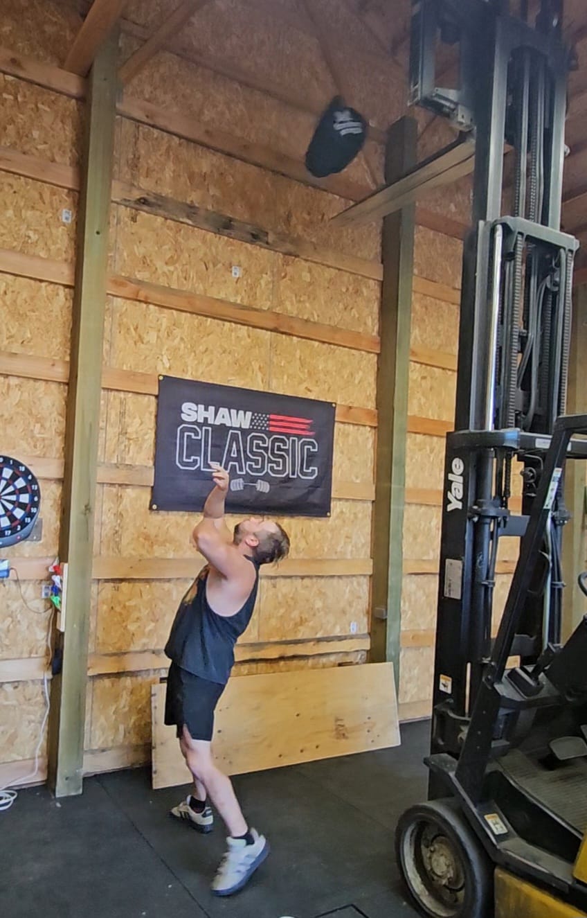 Customer photo review of Strongman throwing bags