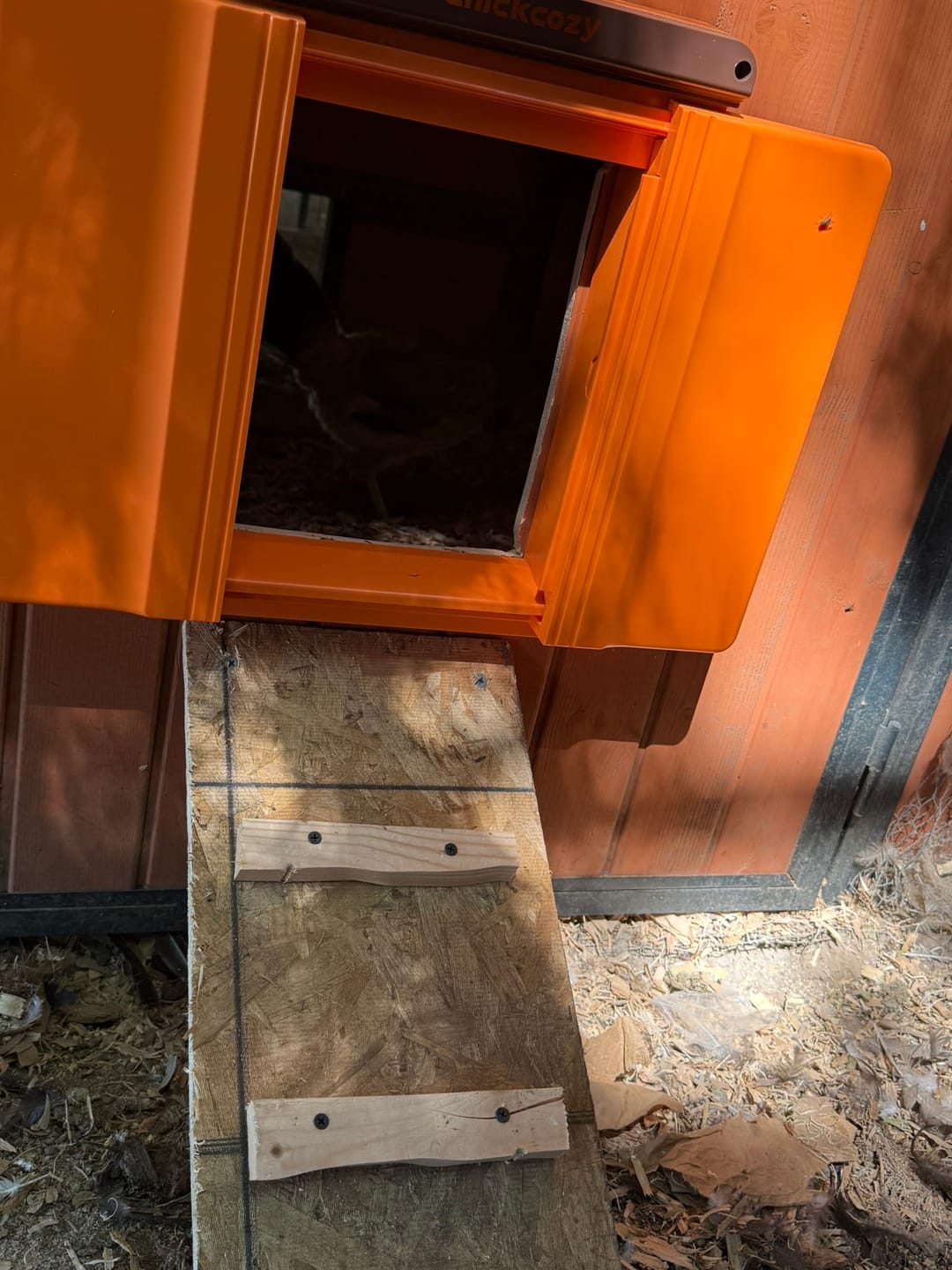 Customer photo review of Solar Automatic Chicken Coop Door